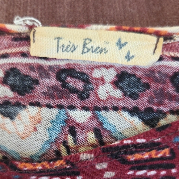 Patterned Crop Top - Picture 5 of 5